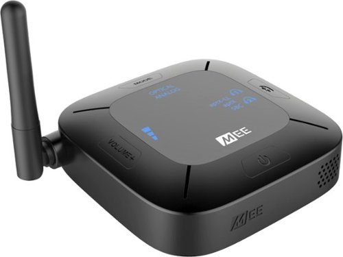 MEE audio - Connect Hub TV Bluetooth Audio Transmitter and Receiver for Headphones and Speakers - Black