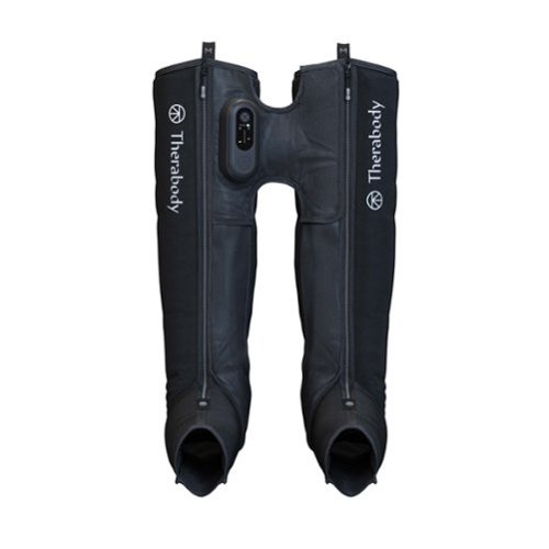 Therabody - JetBoots Prime - Ultra-Portable Wireless Compression Boots For Easy Leg Recovery - Regular - Black