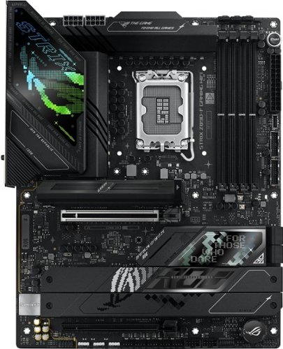 ASUS - ROG STRIX Z890-F GAMING WIFI (Socket LGA 1851) Intel Z890 ATX DDR5 Wi-Fi 7 Motherboard - Black