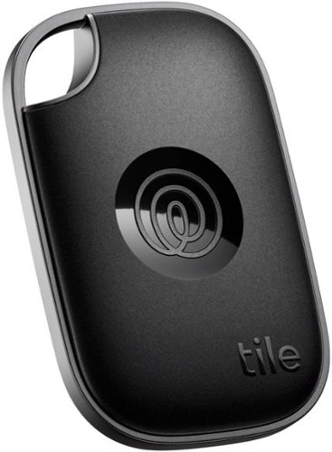 Tile by Life360 - Life360 Tile Pro Powerful Bluetooth Tracker, Key Finder and Item Locator. iOS & Android Compatible. 1-Pack - Black