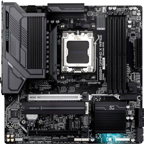 GIGABYTE - B850M GAMING X WIFI6E (Socket AM5) AMD B850 mATX DDR5 Wi-Fi 6E Motherboard - Black