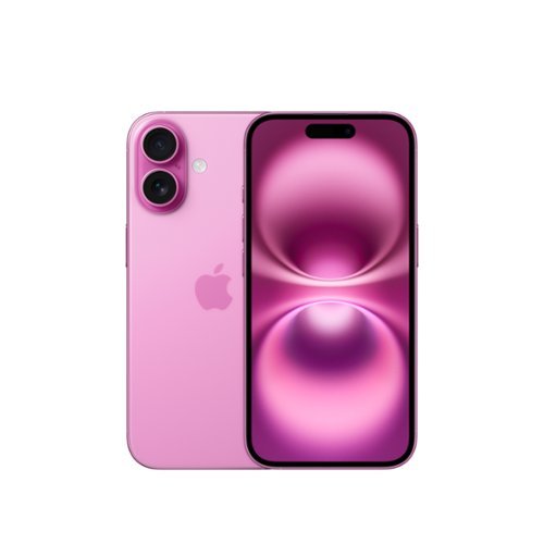 Apple - iPhone 16 128GB - Apple Intelligence - Pink (AT&T)